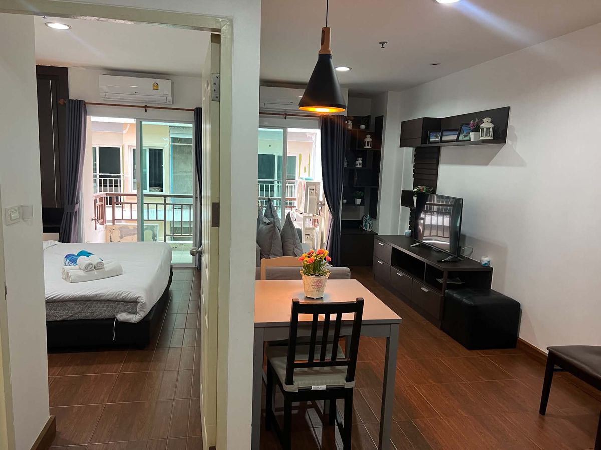 Bedroom and living room